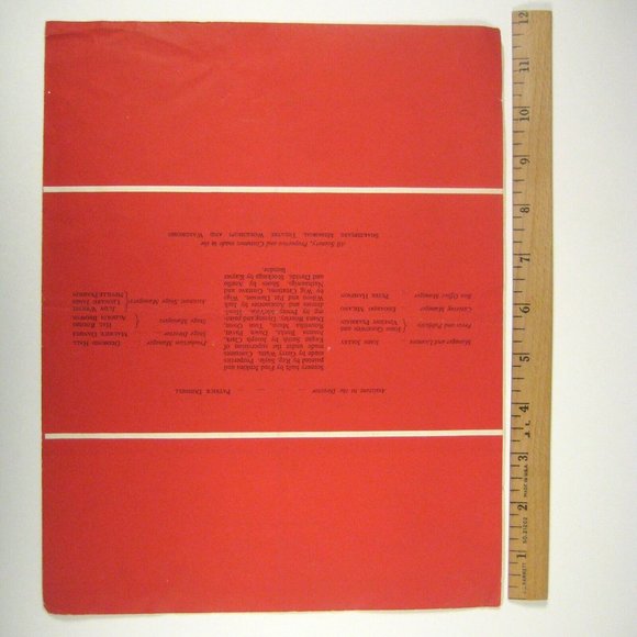 Hamlet Shakespeare Memorial Theatre Program 1958 1st Performance Zoe Caldwell - Picture 4 of 4